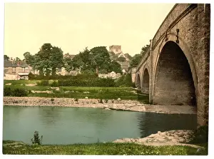 Asaph: Cathedral, from the river, St. Asaph, Wales