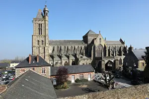Porche: Cathedral Saint-Samson, Dol-de-Bretagne, Brittany, France