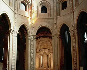 Pointed: Cathedral of Santo Domingo de la Calzada. Head. La Rioja. Sp