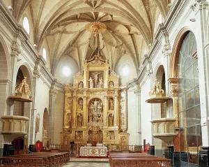 Sixteenth: Cathedral of the Savior. Inside view. Albarracin. Aragon. Sp
