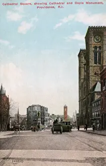 Rhode: Cathedral Square, Providence, Rhode Island, USA