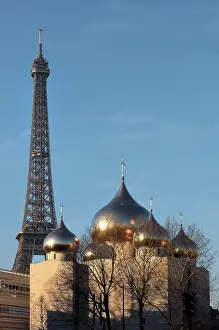 Branly: Cathedrale de la Sainte-Trinite de Paris and Eiffel