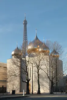 Russe: Cathedrale de la Sainte-Trinite de Paris and Eiffel
