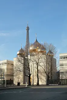 Russe: Cathedrale de la Sainte-Trinite de Paris and Eiffel