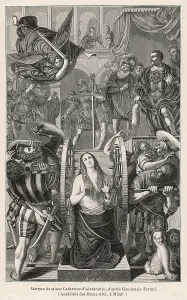 Insists: CATHERINE OF ALEXANDRIA