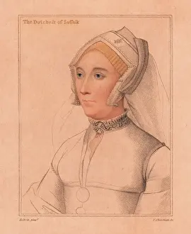 Dessin: Catherine Brandon, Duchess of Suffolk