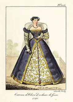 Puff Sleeves: Catherine of Cleves, Countess of Eu, 1580
