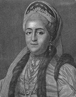 1780: Catherine II of Russia, around 1780