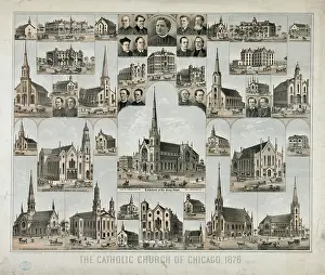C1876: The Catholic church of Chicago, 1876