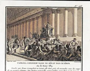 Catiline: Catiline denounced by Cicero