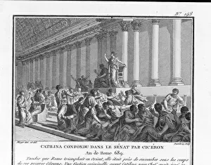 Catiline: Catiline denounced by Cicero