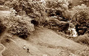 Swale: Catrake Force, River Swale in the 1930s