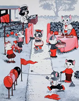 Guess: Cats at fete