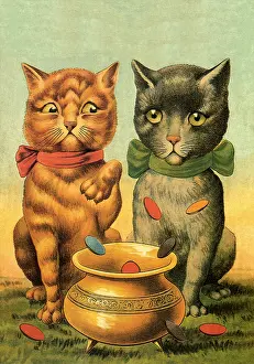 Wink: Cats play Tiddledy Winks