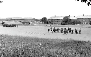 Catterick: Catterick, Camp, Kemmel Lines c1955