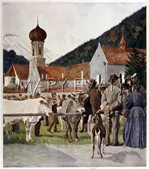 Immenstadt: CATTLE MARKET IMMENSTADT