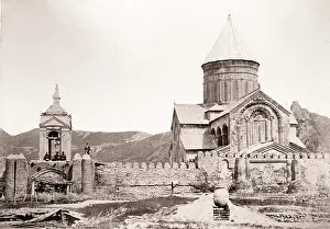 Chruch: Caucasus Georgia - cathedral at Mtskheta