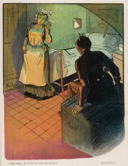 Taps: CAUGHT IN MAID'S ROOM