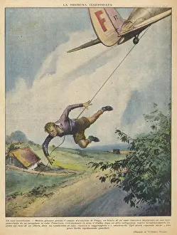 Crashes: CAUGHT BY TRAILING ROPE