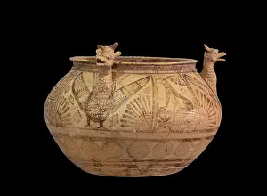 Gryphon: Cauldron, Heraklion Archaeological Museum, Crete, Greece