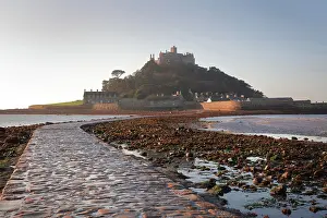 Aubyn: Causeway, St Michael's Mount, Cornwall, England