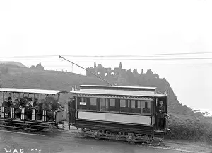 Backdrop: Causeway Tram at Dunluce