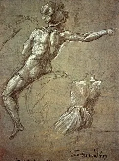 Sketched: Cavalier Study, by Raphael