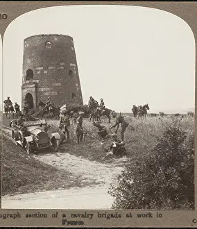 Heliograph: CAVALRY BRIGADE AT WORK