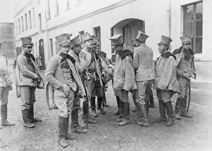 Grouped: Cavalry men of the Polish Legion, 1914