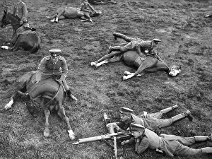 Cavalry of the Reichswehr at the Cavalry School Hanover, 193
