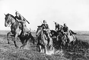 Apprentices: Cavalry in training, 1940