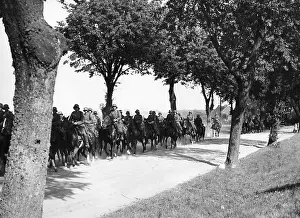 Cavalryman: Cavalry of the Wehrmacht during a maneuver in the 30s