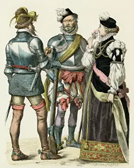 Slashed: CAVALRYMEN & LADY 1560