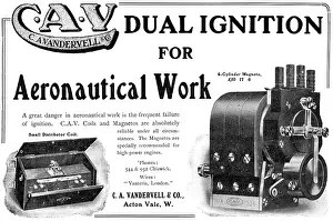 Vandervell: C.A.Vandervell Aero-Engine Dual Igintion Systems