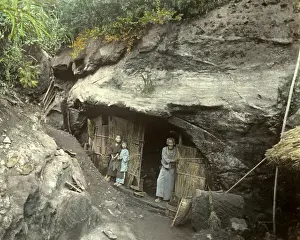 Dweller: Cave dwellers, Enoshima, Japan