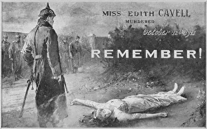 Contemplates: CAVELL POSTCARD - 2