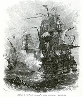 Captures: CAVENDISH CAPTURES SHIP