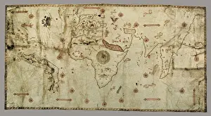 Nicolo: The Caverio Map or Caveri Map, circa 1505. This