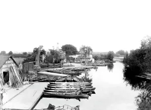 Caversham: Caversham, from the Bridge 1890
