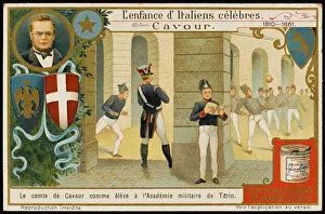 Cavour: CAVOUR AS A CADET
