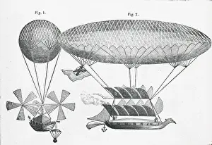 1783: Cayley's improved design for a Navigable Balloon, 1783