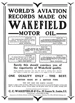 Castrol: C.C.Wakefield and Co Motor Oil Castrol