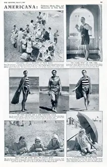 Satin: Cecil Beaton - new fashion styles for Palm Beach