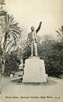 Plinth: Cecil Rhodes Statue, Municipal Gardens, Cape Town,s Africa