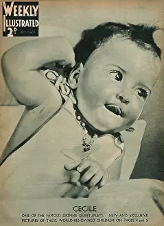 Cecile: Cecile, one of the famous Dionne quintuplets in Canada