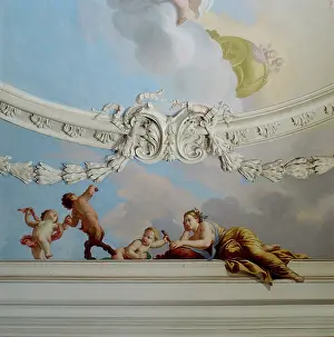 Tiepolo: Detail of the ceiling in