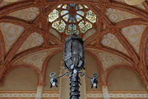 Granell: Ceiling, Administration Pavilion, Hospital de