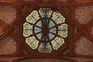 Granell: Ceiling, Administration Pavilion, Hospital de