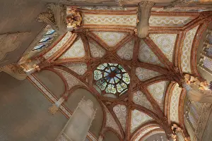 Granell: Ceiling, Administration Pavilion, Hospital de