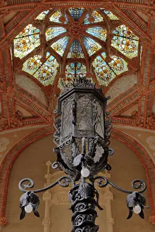 Granell: Ceiling, Administration Pavilion, Hospital de